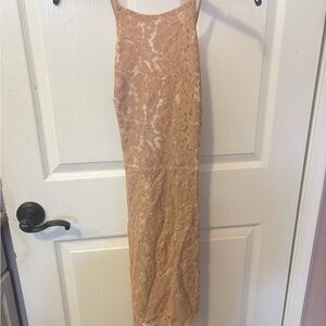 ASTR Pink Lace Mini Dress size small